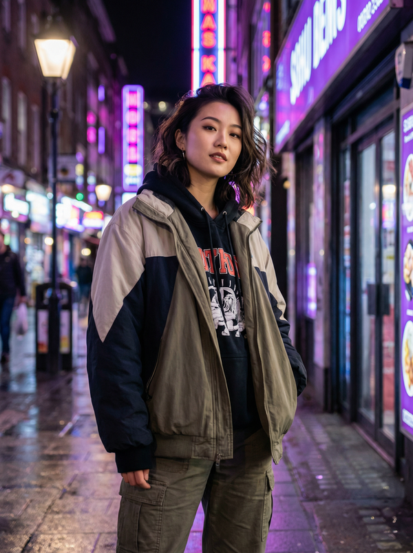 飞机杯街拍视频创作